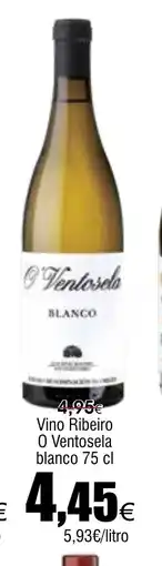FROIZ Vino Ribeiro O Ventosela blanco oferta