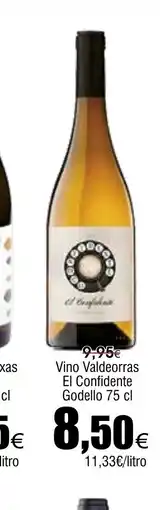 FROIZ Vino Valdeorras El Confidente Godello oferta