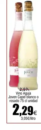FROIZ Vino Aguja Joven Capel blanco o rosado oferta