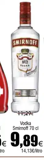 FROIZ SMIRNOFF Vodka oferta