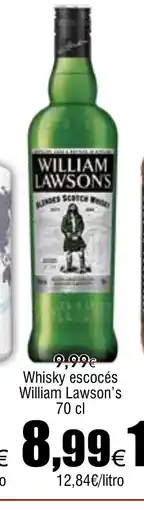 FROIZ WILLIAM LAWSON'S Whisky escocés oferta