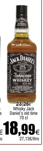 FROIZ Whisky Jack Daniel's old time oferta
