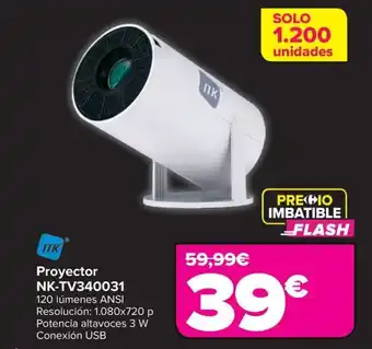 NK Proyector -TV340031