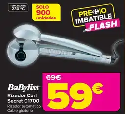 Carrefour BABYLISS Rizador Curl Secret C1700 oferta
