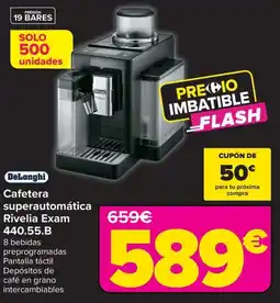 Carrefour DELONGHI Cafetera superautomática oferta