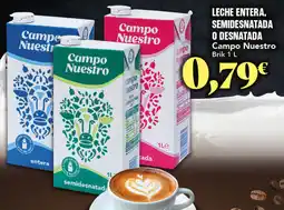 Gadis CAMPO NUESTRO Leche entera semidesnatada o desnatada oferta