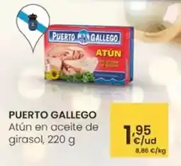 Eroski Puerto gallego - atún en aceite de girasol oferta
