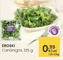 Eroski Eroski - canónigos oferta