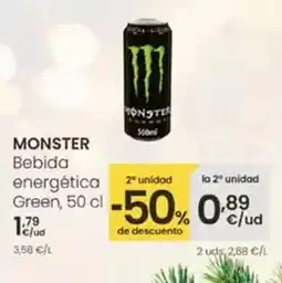 Eroski Monster - bebida energética green oferta