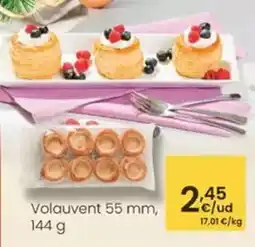 Eroski Volauvent 55 mm oferta