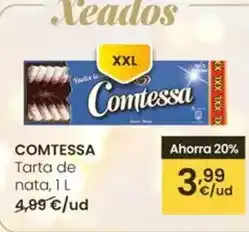 Eroski Comtessa - tarta de nata oferta