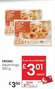 Eroski Eroski - squid rings oferta