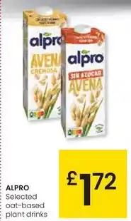 Eroski Alpro - selected oat based plant drinks oferta
