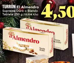 Gadis EL ALMENDRO Turrón oferta