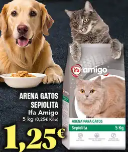 Gadis IFA AMIGO Arena gatos sepiolita oferta