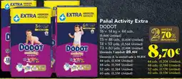 Gadis DODOT Pañal Activity Extra oferta