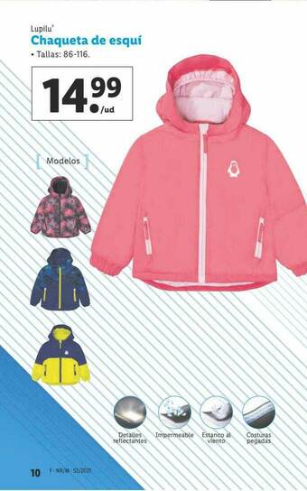 Lidl Lupilu Chaqueta De Esqui oferta
