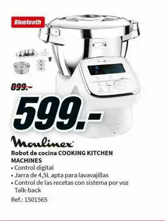 MediaMarkt Moulinex Robot De Cocina Cooking Kitchen Machines oferta