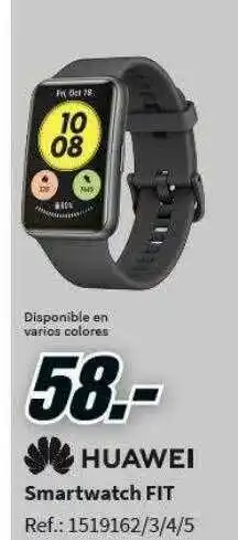 MediaMarkt Huawei Smartwatch Fit oferta