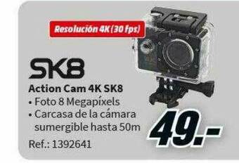 MediaMarkt Action Cam 4k Sk8 oferta
