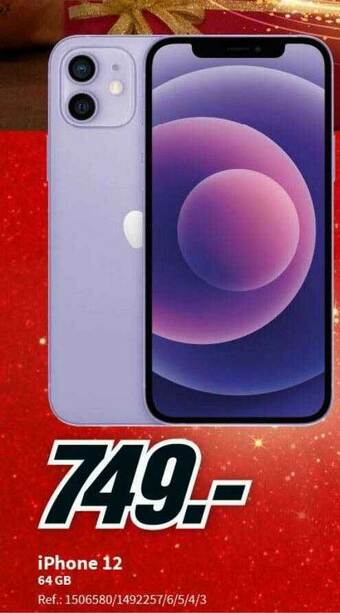 MediaMarkt Iphone 12 64gb oferta
