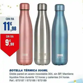Botella Térmica 500ml