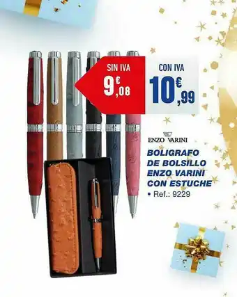 Xiaomi Boligrafo De Bolsillo Enzo Varini Con Estuche oferta