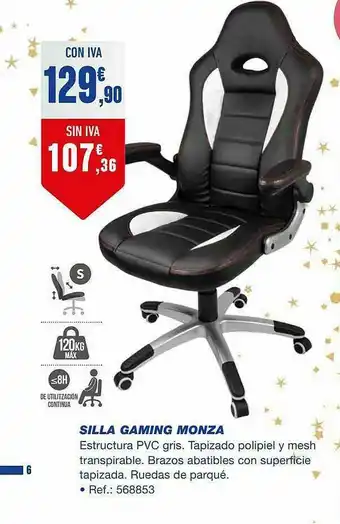 Silla Gaming Monza