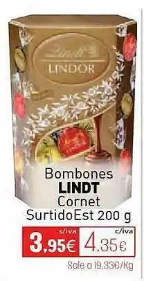 Bombones Lindt Cornet Surtido Est