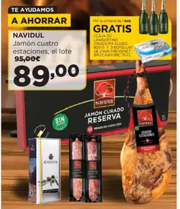 Alimerka NAVIDUL Jamón cuatro estaciones oferta