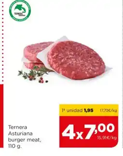 Alimerka Ternera Asturiana burger meat oferta