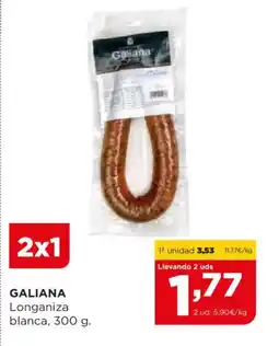 Alimerka GALIANA Longaniza blanca oferta