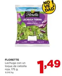 Alimerka FLORETTE Lechuga con un oferta