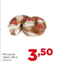 Alimerka Mini roscón relleno oferta
