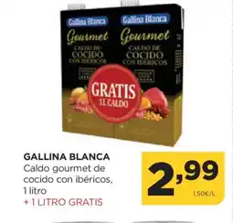 Alimerka GALLINA BLANCA Caldo gourmet de cocido con ibéricos oferta