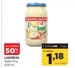 Alimerka LIGERESA Salsa fina oferta