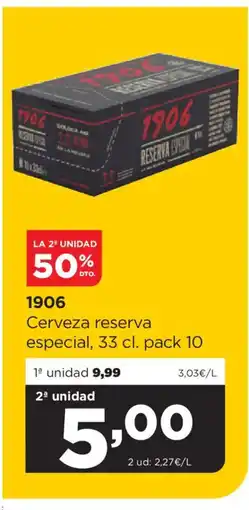 Alimerka 1906 Cerveza reserva especial oferta