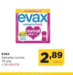 Alimerka EVAX Salvaslip normal oferta