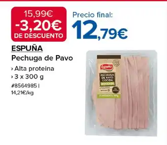 Costco ESPUÑA Pechuga de Pavo oferta