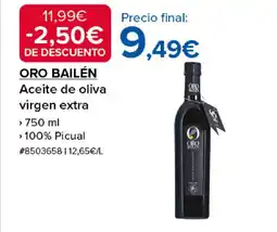 Costco ORO BAILÉN Aceite de oliva virgen extra oferta