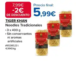 Costco TIGER KHAN Noodles Tradicionales oferta