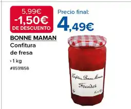 Costco BONNE MAMAN Confitura de fresa oferta