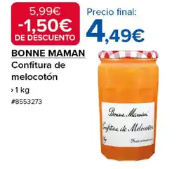 Costco BONNE MAMAN Confitura de melocotón oferta