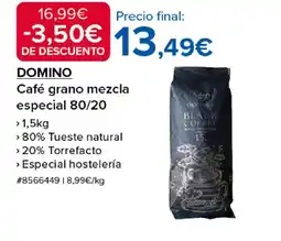 Costco DOMINO Café grano mezcla especial 80/20 oferta