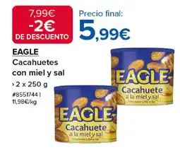 Costco EAGLE Cacahuetes con miel y sal oferta