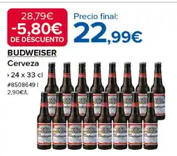 Costco BUDWEISER Cerveza oferta