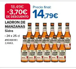 Costco LADRON DE MANZANAS Sidra oferta
