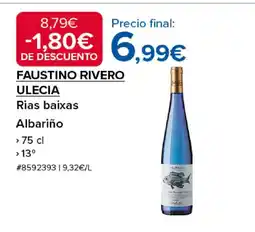 Costco FAUSTINO RIVERO ULECIA Rias baixas Albariño oferta