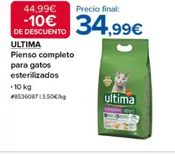 Costco ULTIMA Pienso completo para gatos esterilizados oferta