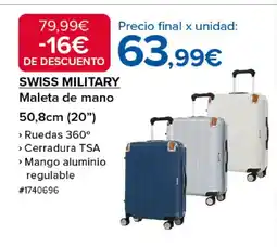Costco SWISS MILITARY Maleta de mano oferta